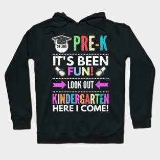 So Long PreK Look Out Kindergarten Here I Come Hoodie